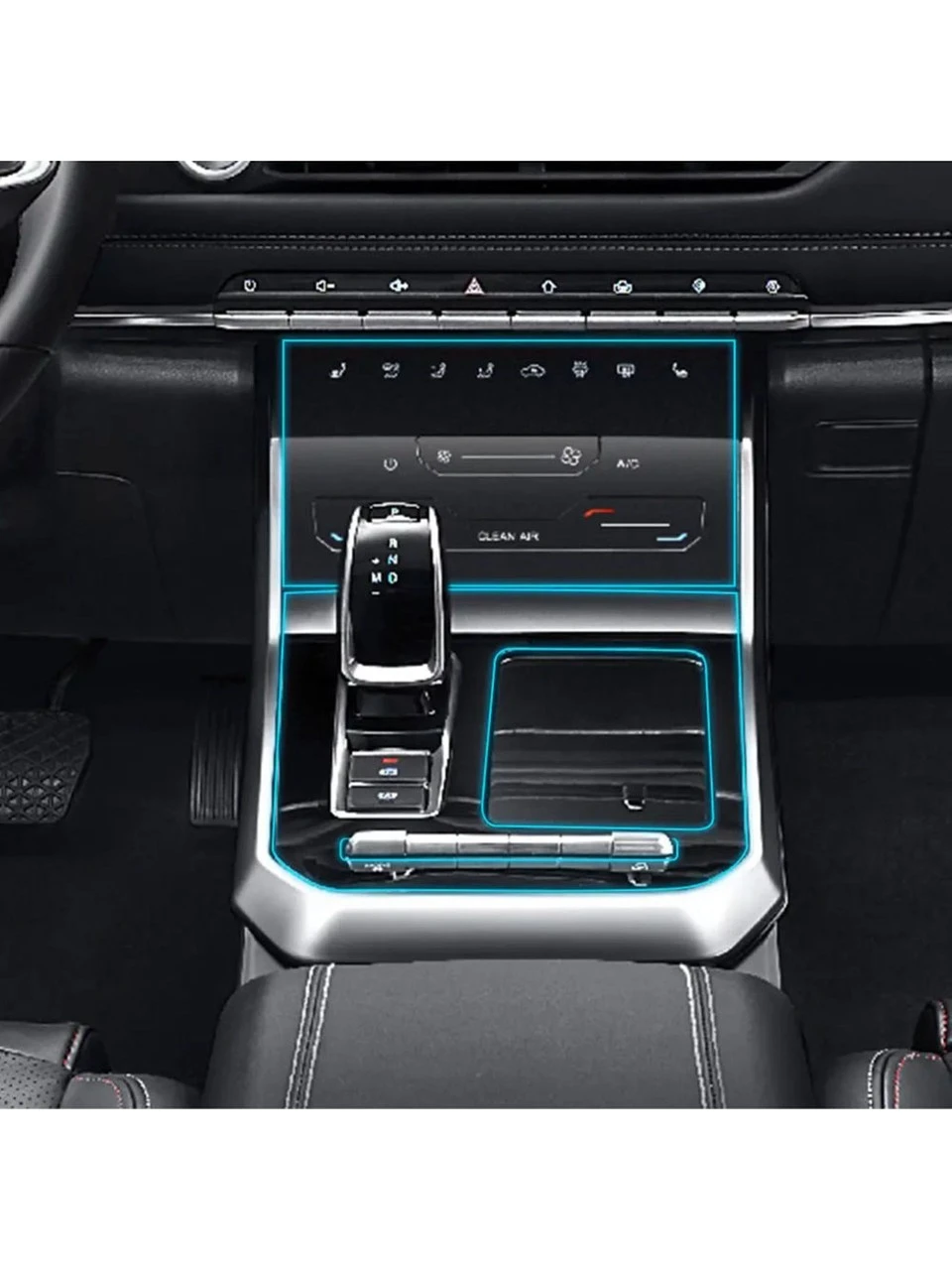 Chery Tiggo 7 Pro Uyumlu  Klima Kontrol Ünitesi Ekran Koruyucu