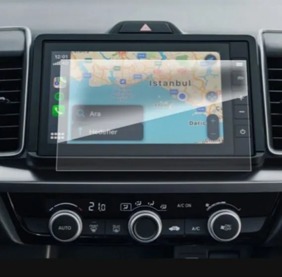 Honda City 2021 2024 Multimedya Ekran Koruyucu 9H Nano