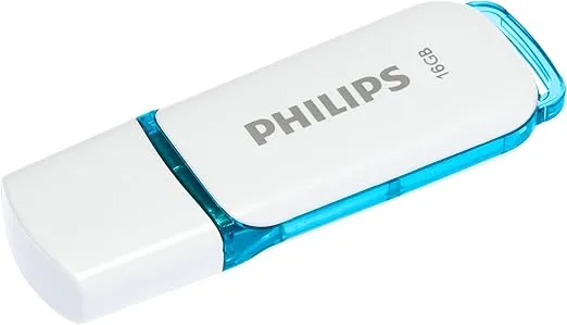 Philips USB Bellek 16 GB Snow Edition Ocean Blue