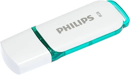 Philips USB Bellek 8 GB Snow Edition Spring Green