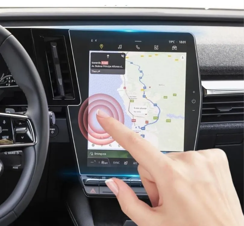 Renault Austral 2025 Multimedya Ekran Koruyucu 12 inc