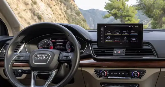 Audi Q5 Gösterge ve Multimedya Ekran Koruyucu Set 2 Parça