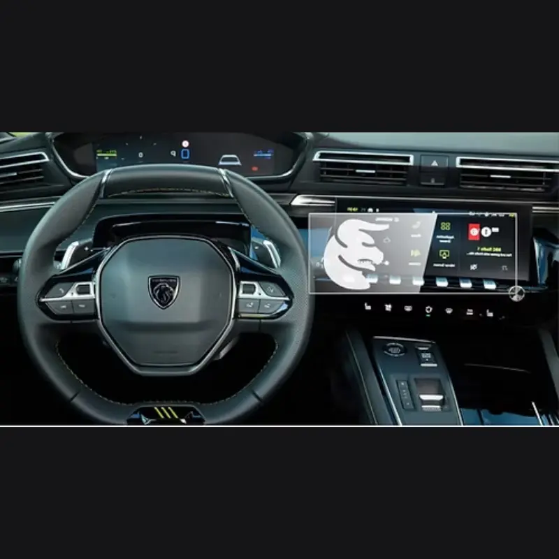 Peugeot 508 Multimedya Ekran Koruyucu (2019-2024)