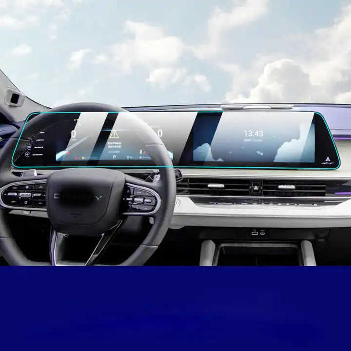 Chery Omoda 5 Ekran Koruyucu Şeffaf Nano Dijital Gösterge Paneli ve Multimedya