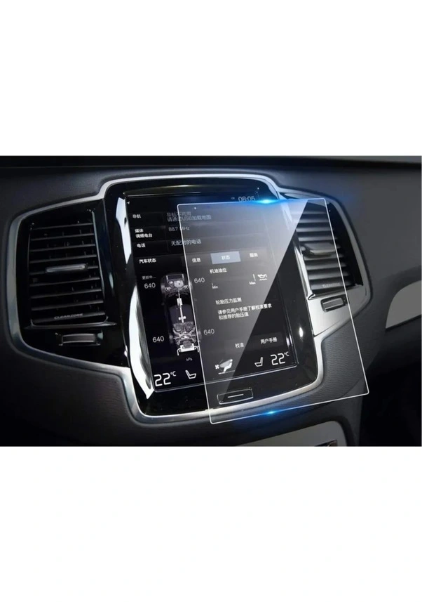 Volvo XC60 8.7 inc Multimedya Uyumlu Kırılma Önleyici Nano Ekran Koruyucu