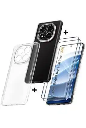 Redmi Note 14 Pro Plus Şeffaf Telefon Kılıfı