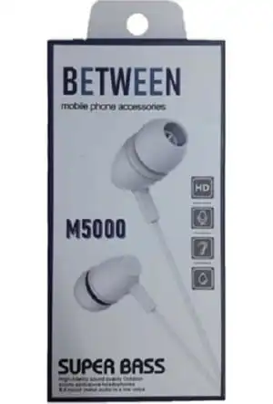 Between M5000 Mikrofonlu Kulak İçi Kulaklık Beyaz