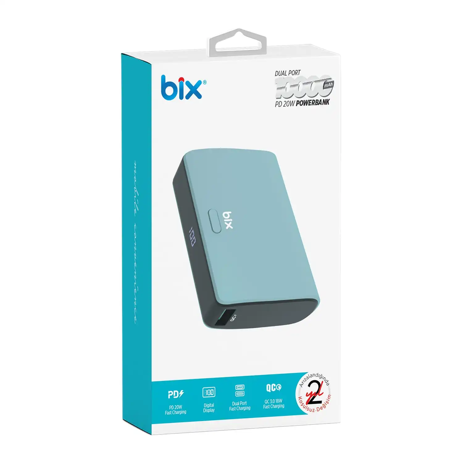Bix 10000 mAh Powerbank