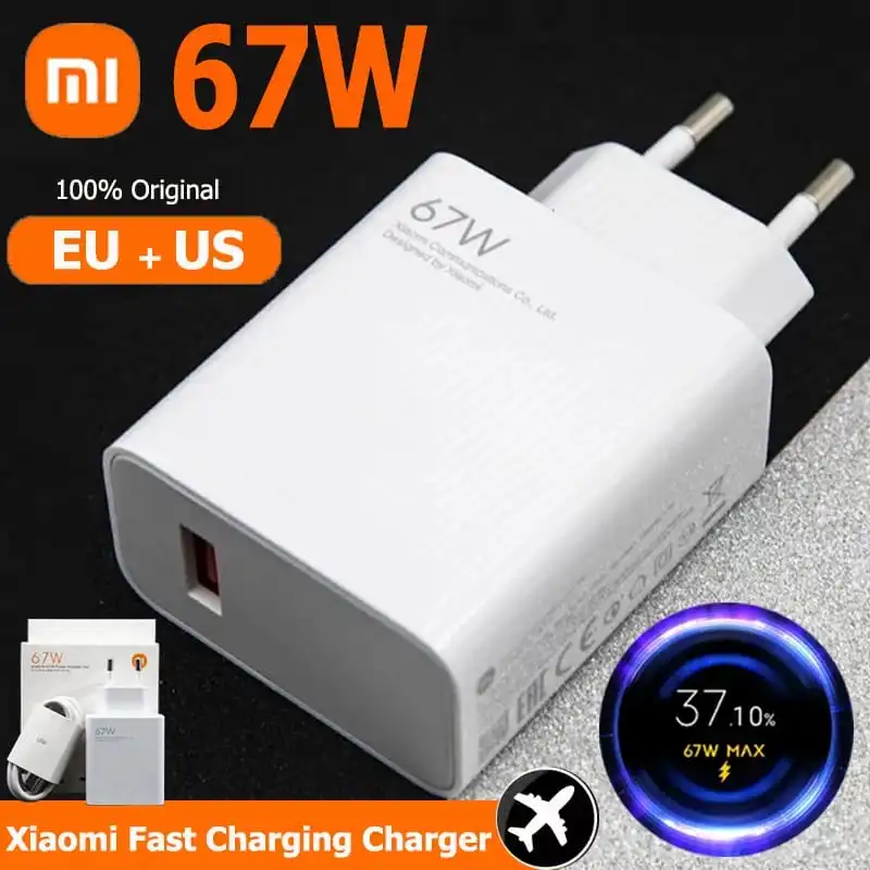 Xiaomi 67W Hızlı Turbo Şarj Cihazı