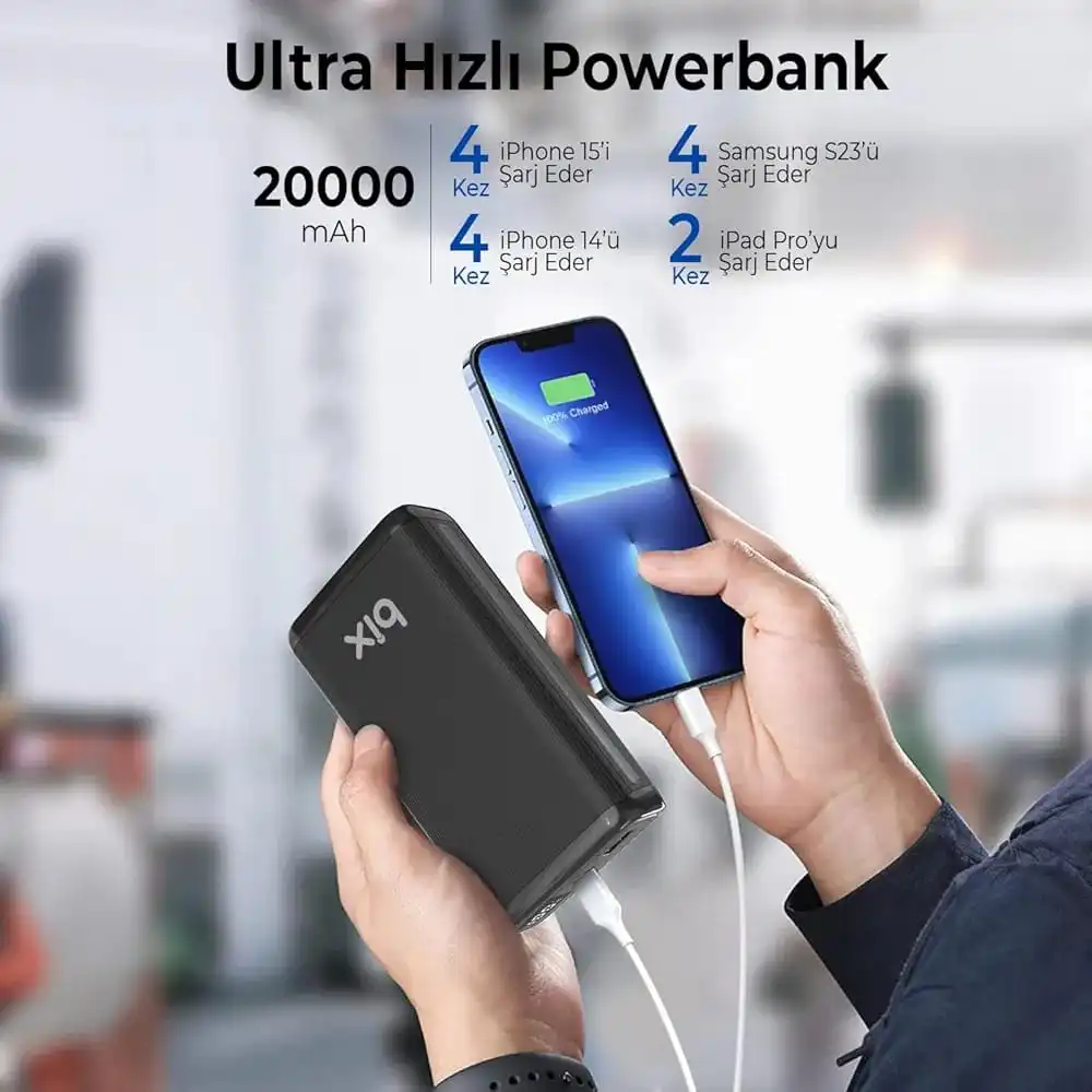 Bix 20000 mAh Powerbank