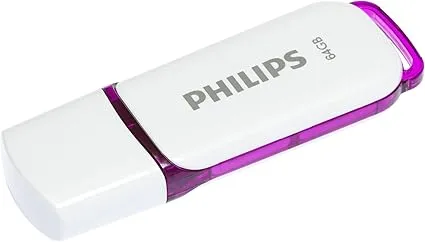 Philips USB Bellek 64 GB Snow Edition Magic Purple