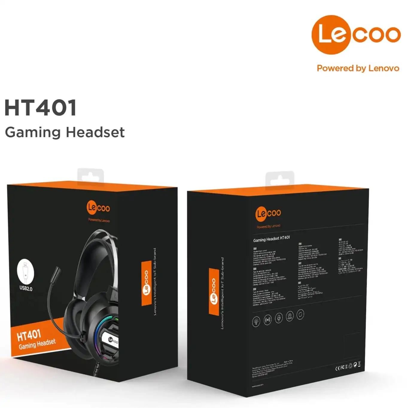 Lenovo Lecoo HT401 Rgb Kulak Üstü