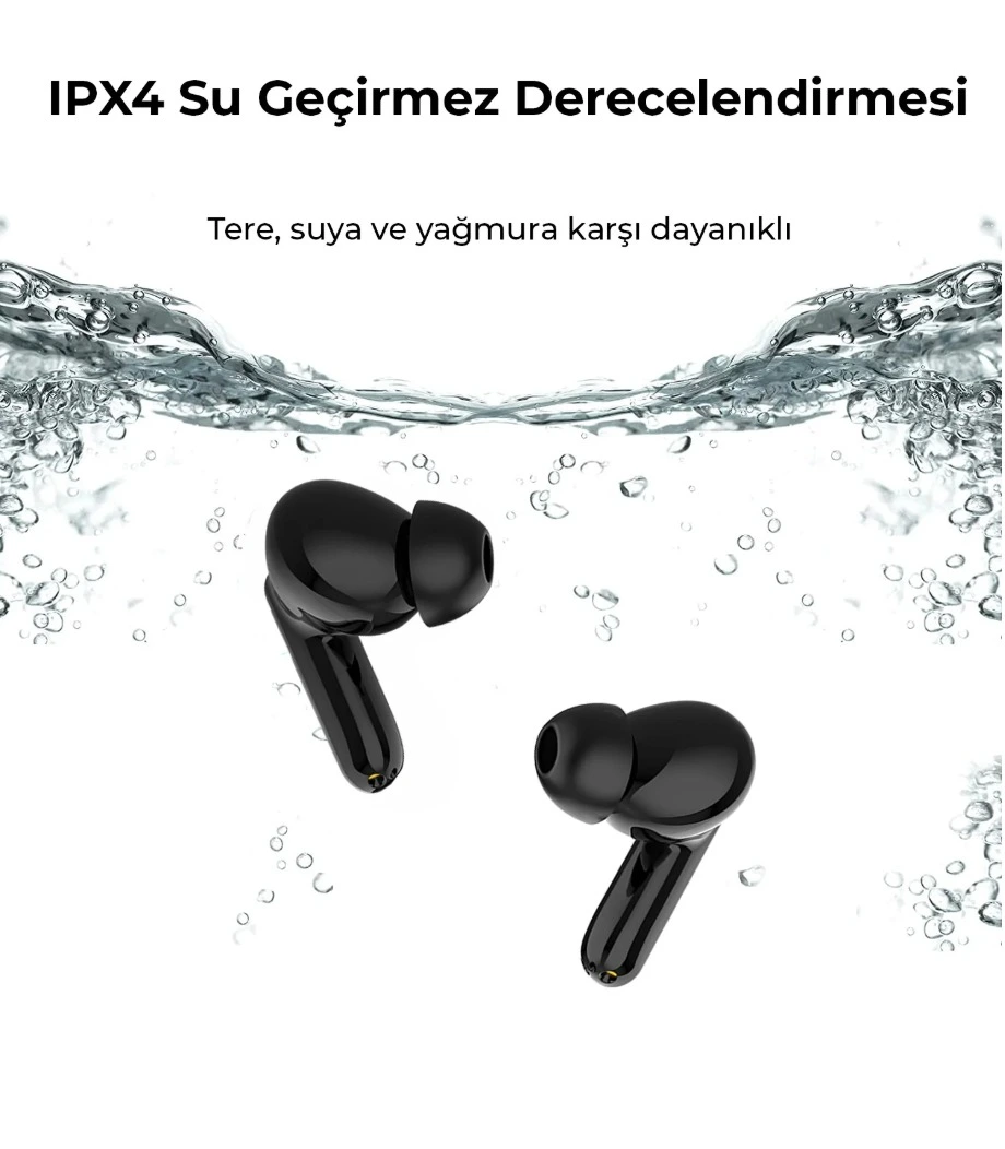 Bix Soundcraft Tw2 Bluetooth 5.3 Tws Kablosuz Kulak İçi Kulaklık Beyaz