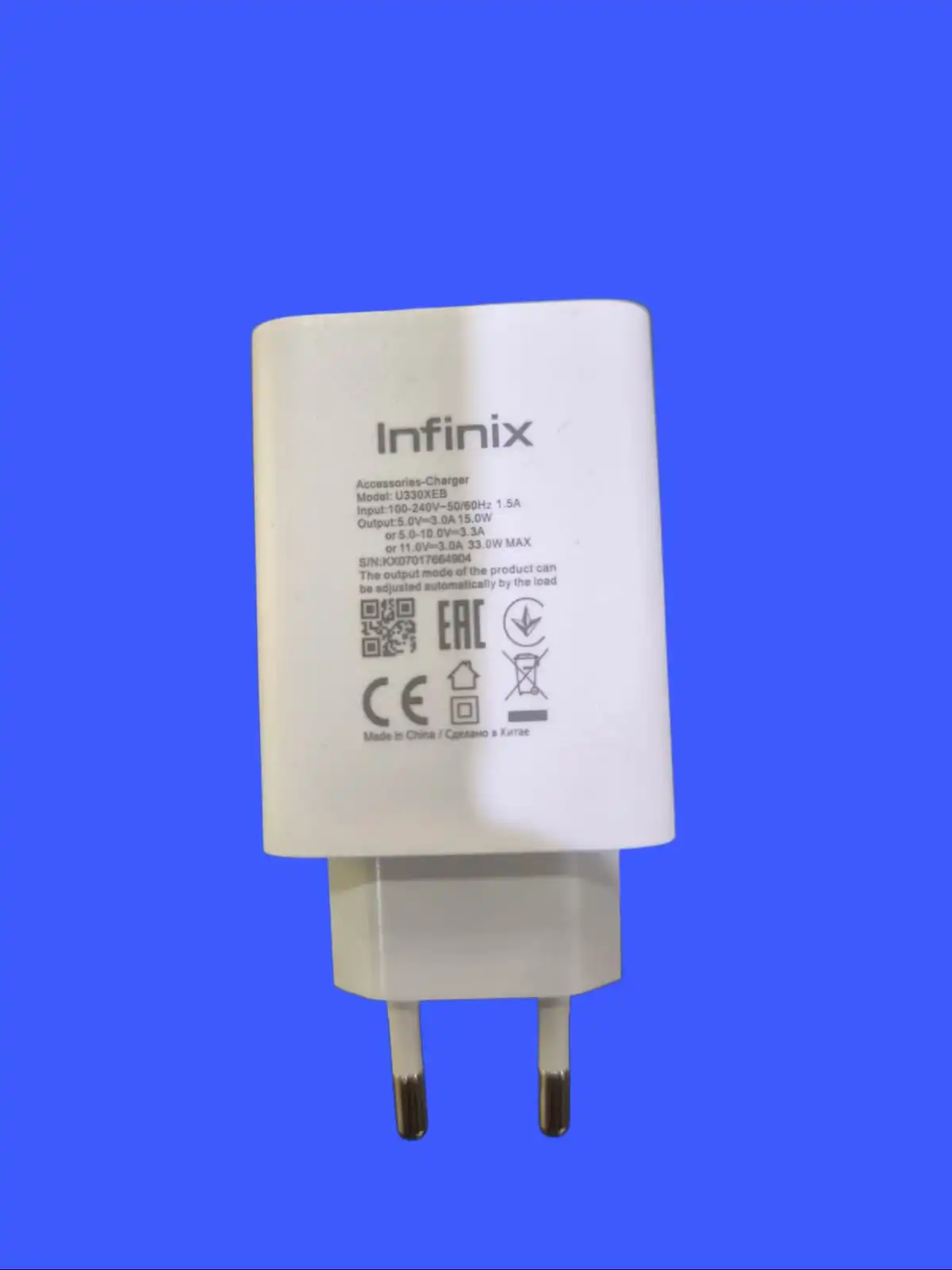 Infinix 33W Orijinal Şarj Cihazı
