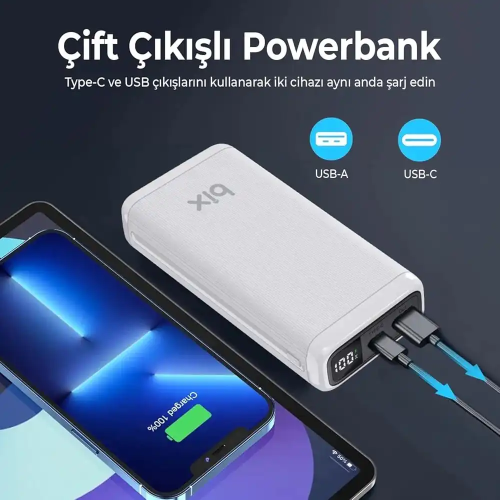 Bix 20000 mAh Powerbank