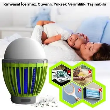 Sivrisinek Kovucu Kamp Lambası