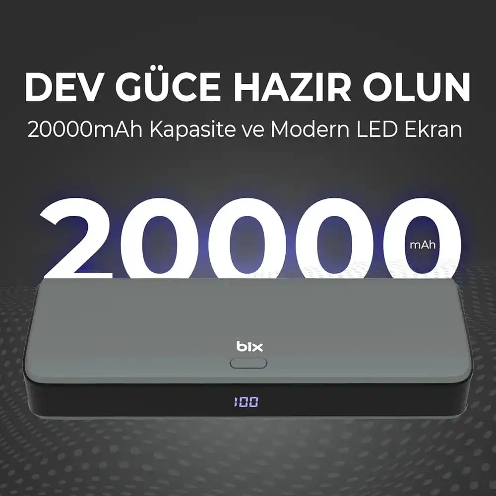 Bix 20000 mAh Powerbank