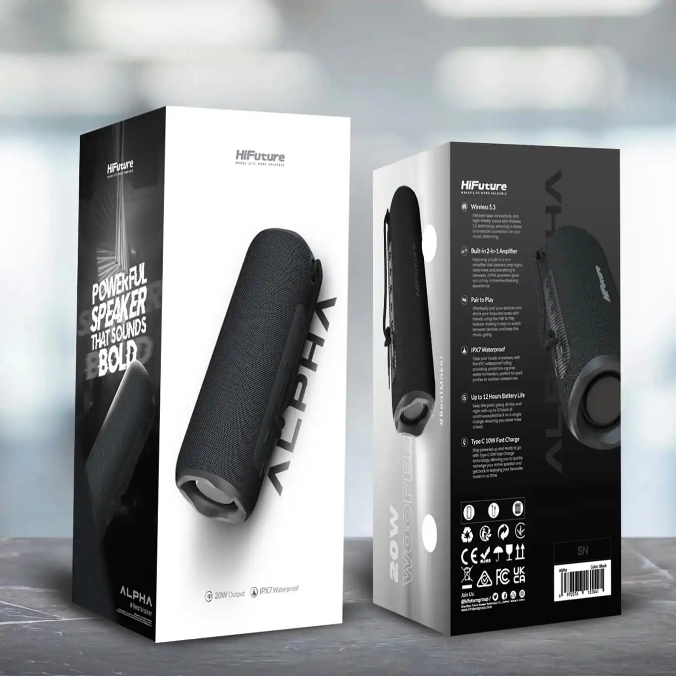 HiFuture Alpha Bluetooth Hoparlör