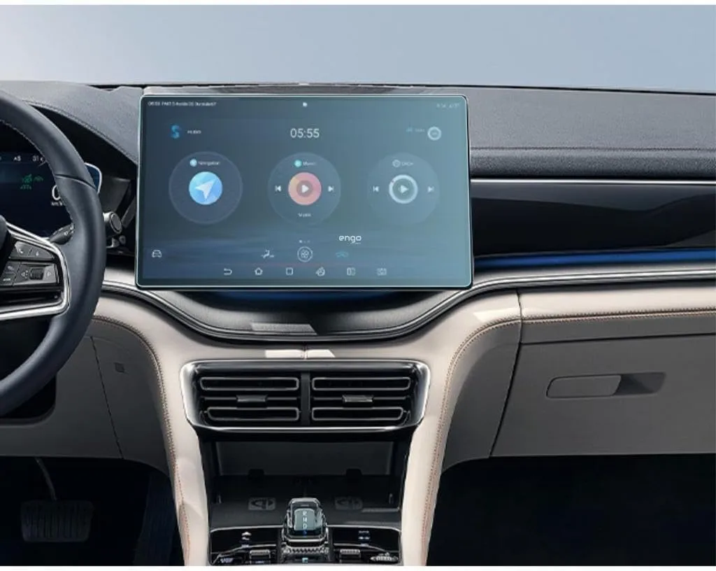 BYD Dolphin Ekran Koruyucu 12.8 inç Multimedya Şeffaf