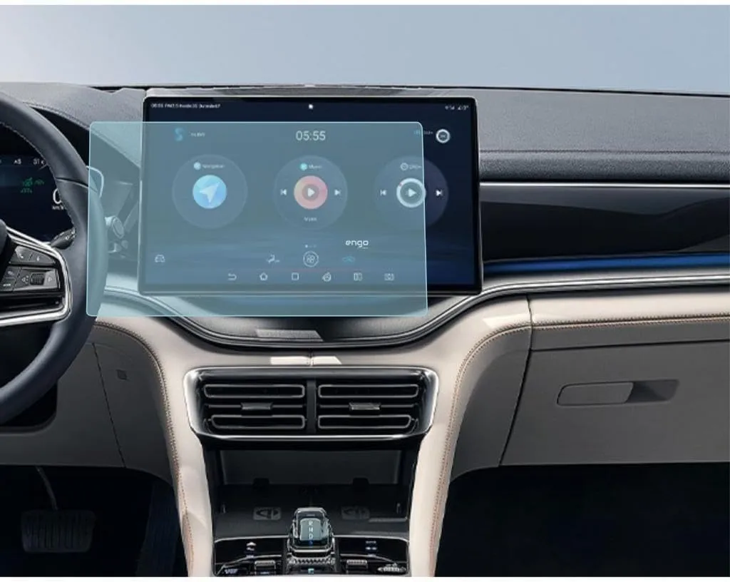 BYD Dolphin Ekran Koruyucu 12.8 inç Multimedya Şeffaf