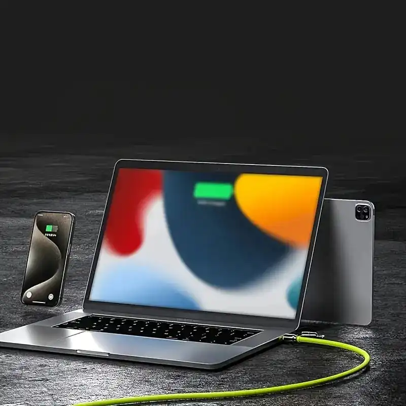 PD desteği ile 4'ü 1 arada 240W ultra hızlı şarj kablosu