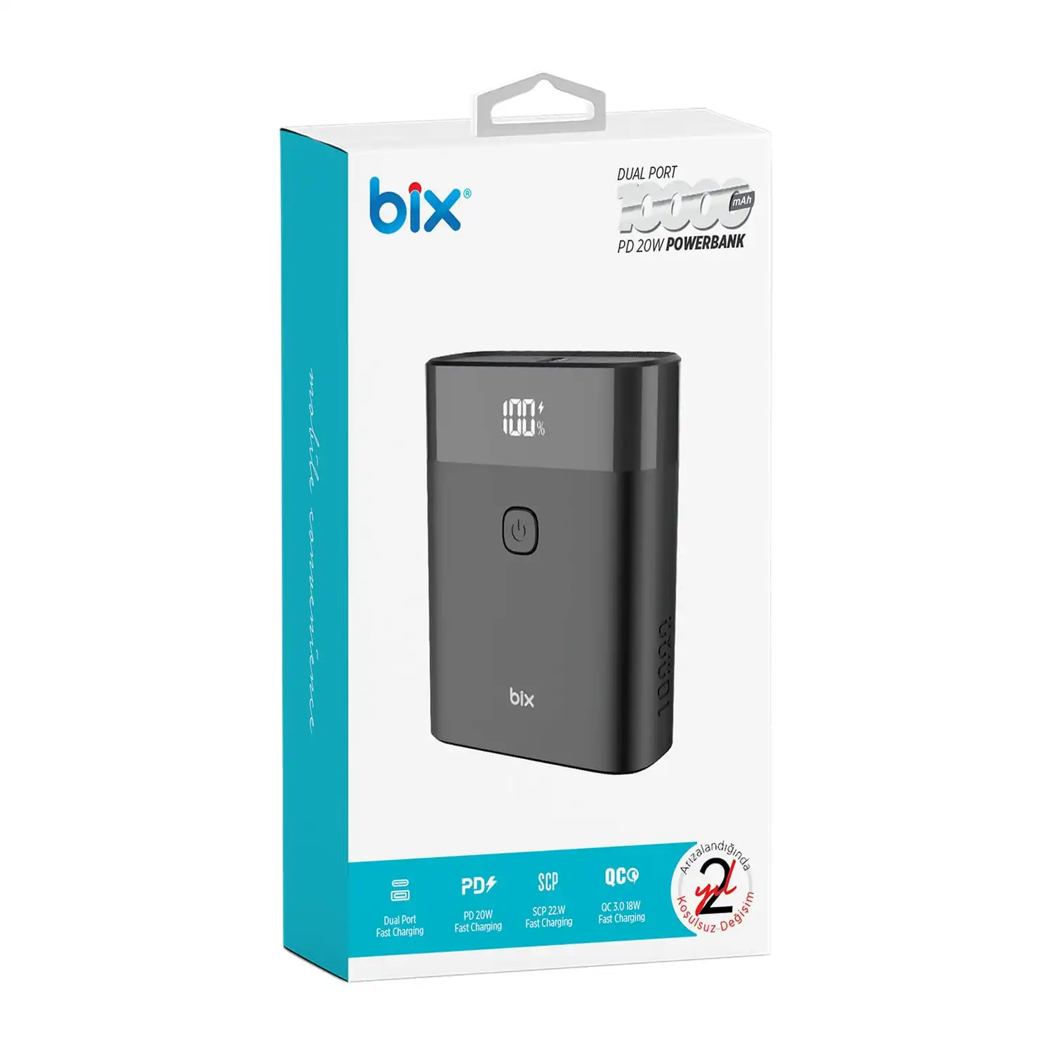 Bix 10000 mAh Powerbank