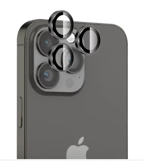 Bix iPhone 14 Pro / 14 Pro Max 3D Original Design Sapphire Lens Koruyucu
