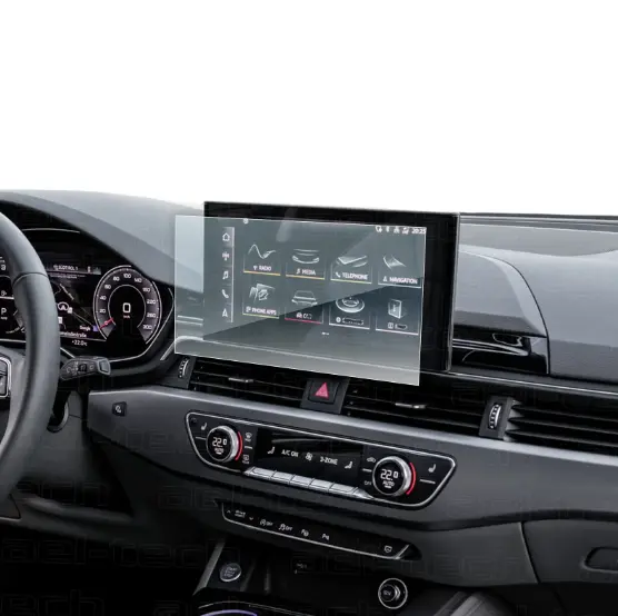 Audi A4 Gösterge ve Multimedya Ekran Koruyucusu Set 2 Parça