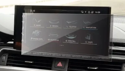 Audi Q5 Gösterge ve Multimedya Ekran Koruyucu Set 2 Parça