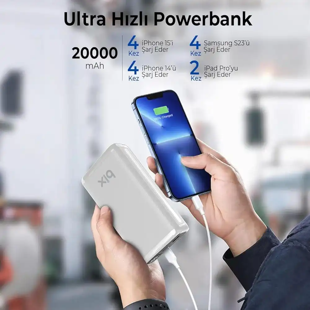 Bix 20000 mAh Powerbank