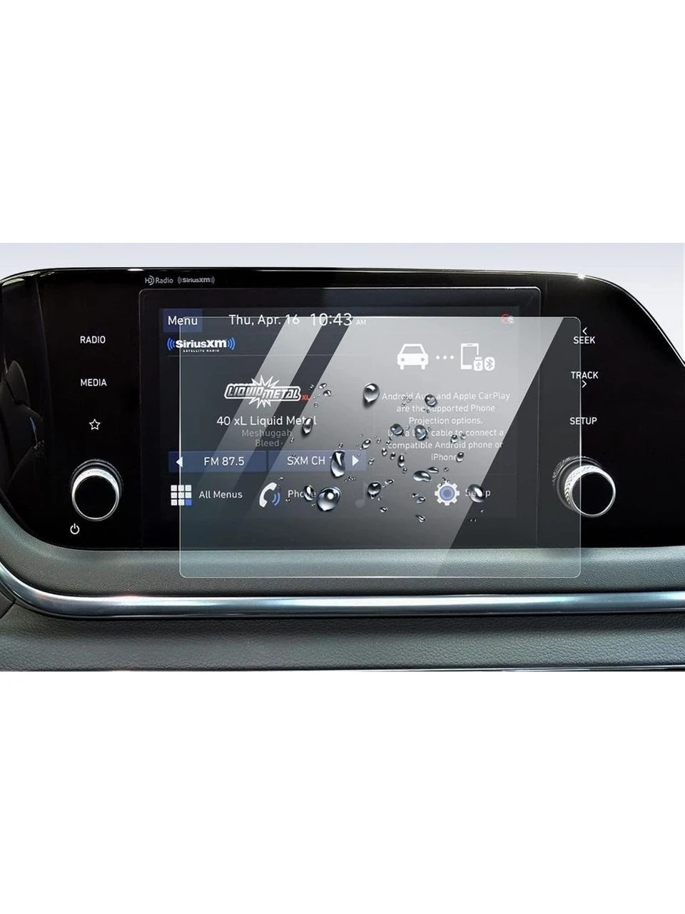 Hyundai i20 2020-2024 Model 8 İnç Multimedya Ekran Koruyucu