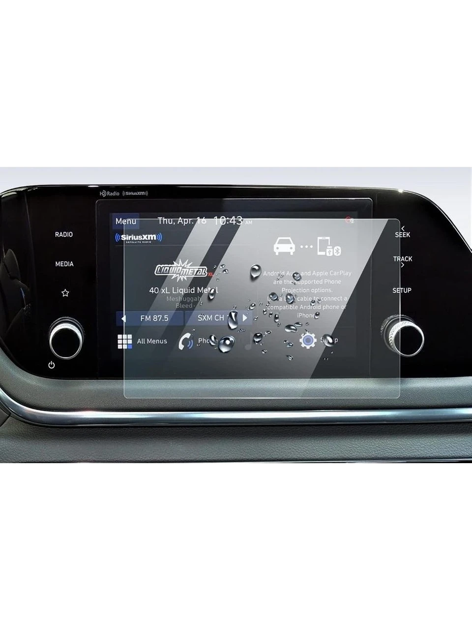 Hyundai i20 2020-2024 Model 8 İnç Multimedya Ekran Koruyucu
