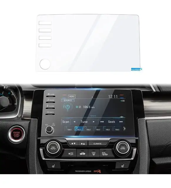 Honda  Civic 2021 2024 9 inc Multimedya Uyumlu Nano Ekran Koruyucu