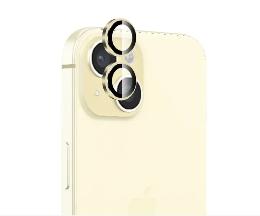 Bix iPhone 15 Pro / 15 Pro Max Lens Koruyucu 9H Gerçek Cam Crystal
