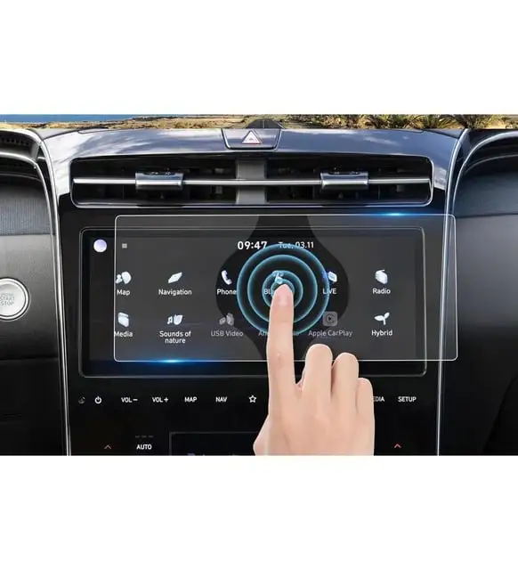 Hyundai Tucson 2021-2023 Multimedya Ekranı 9H Nano Ekran Koruyucu