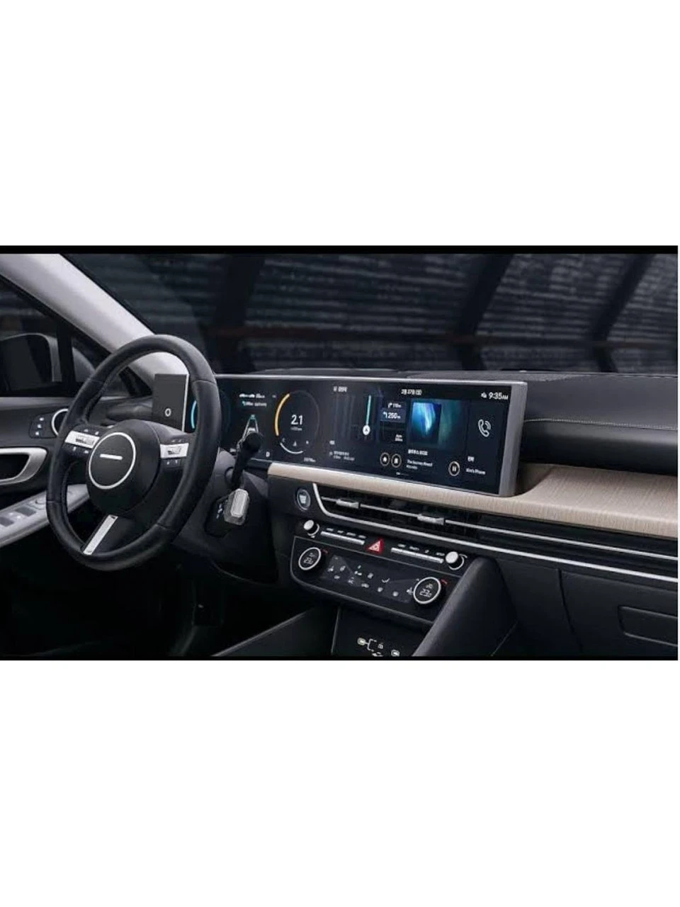 Hyundai Tucson 2025 12.3 inç Multimedya ve Alt Kontrol Ünitesi Ekran Koruyucu