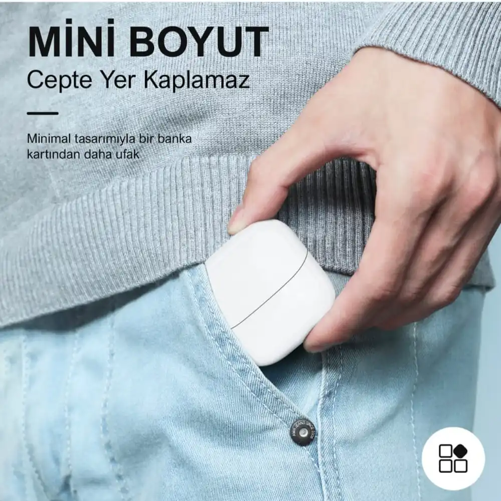 TW5 Soundcraft Bluetooth 5.3 Çift Mikrofonlu TWS Kablosuz Kulak İçi Kulaklık