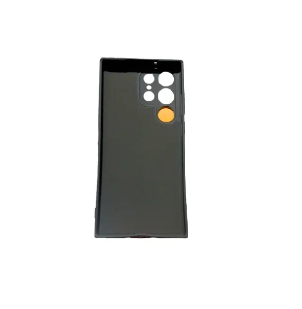 Samsung S23 Ultra Kamera Korumalı İç Astarlı Silikon Kılıf