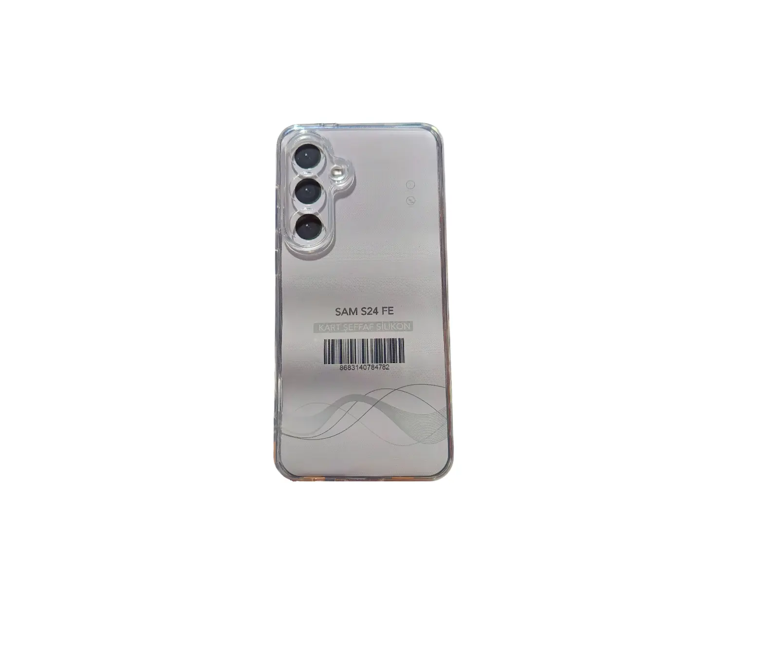 Samsung S24 FE Kamera Koruyuculu Şeffaf Silikon Kılıf