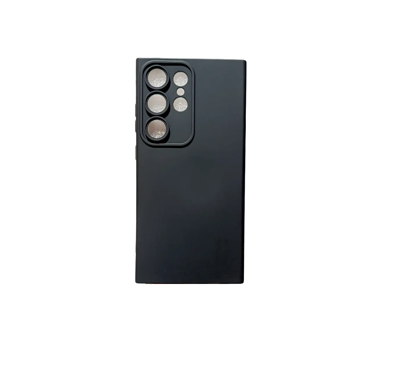 Samsung S24 Ultra Kamera Korumalı İç Astarlı Silikon Kılıf