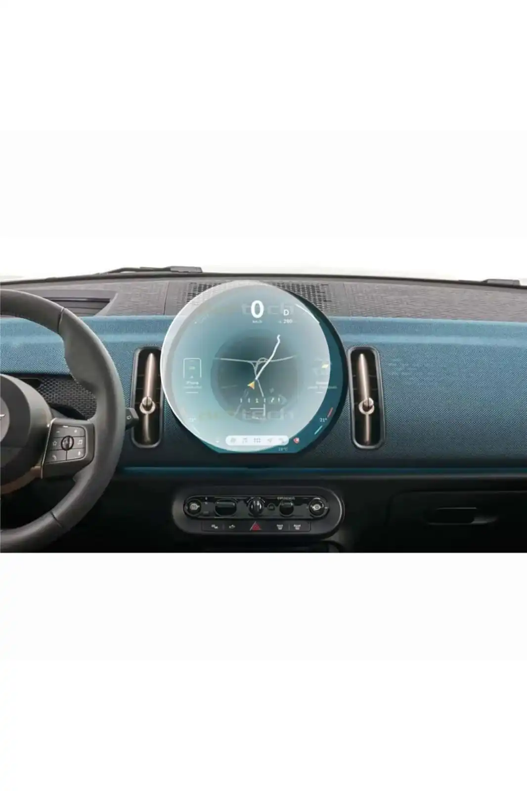 Mini Cooper Countryman 2024 Navigasyon ve Multimedya Uyumlu Nano Ekran Koruyucu