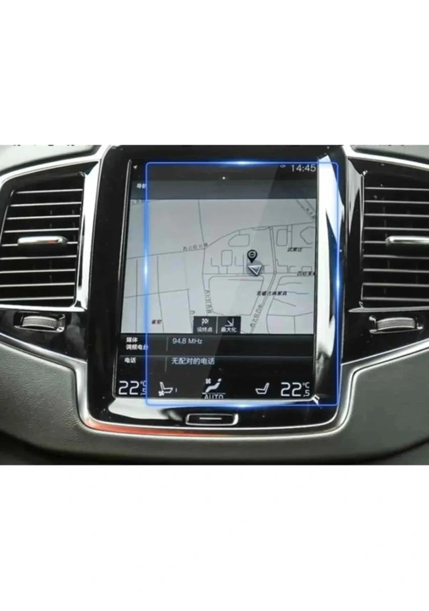Volvo XC40 8.7 inc Multimedya ve Navigasyon Uyumlu 9H Nano Ekran Koruyucu